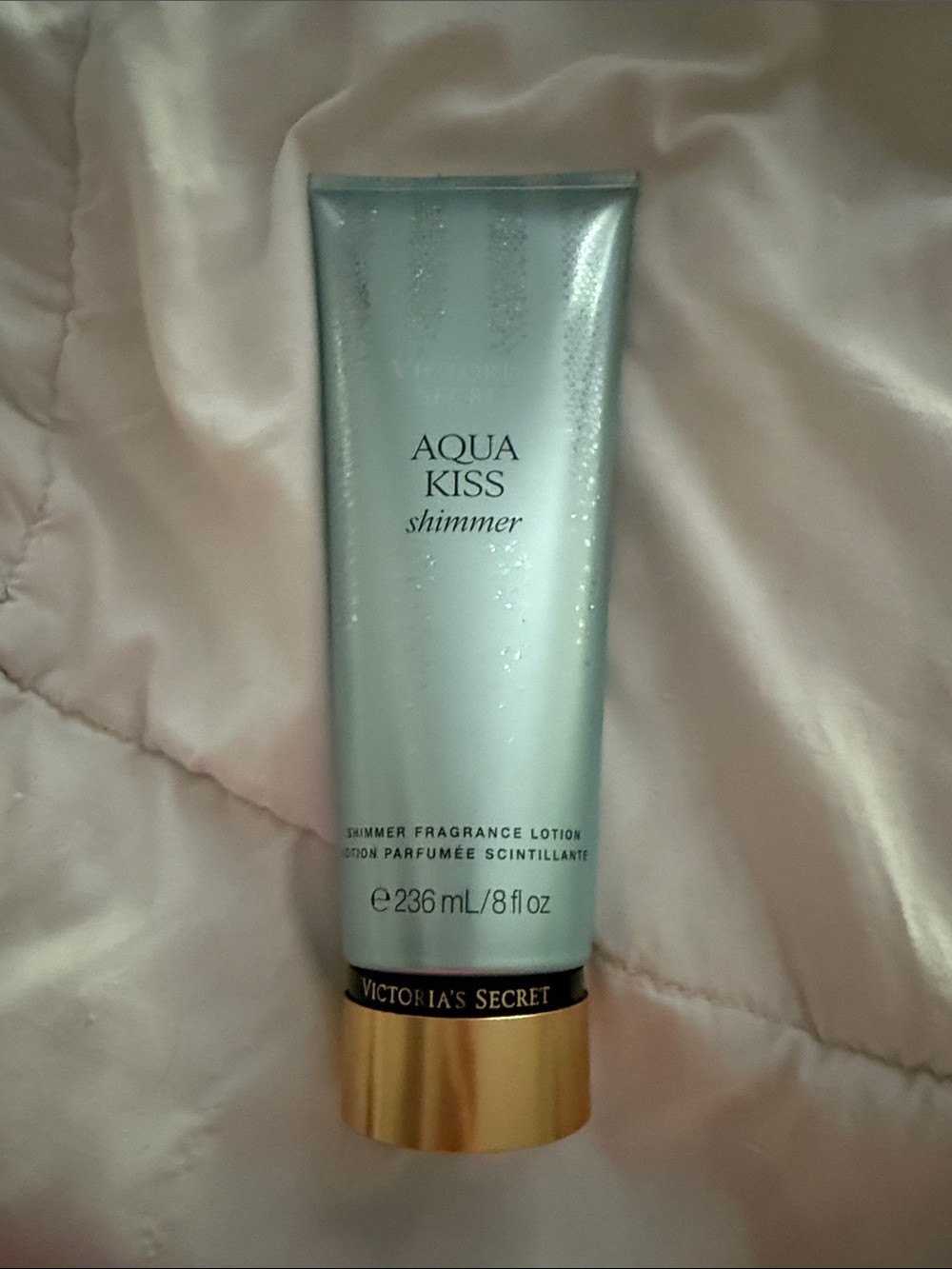 Victoria's Secret Aqua Kiss Shimmer Fragrance Lotion